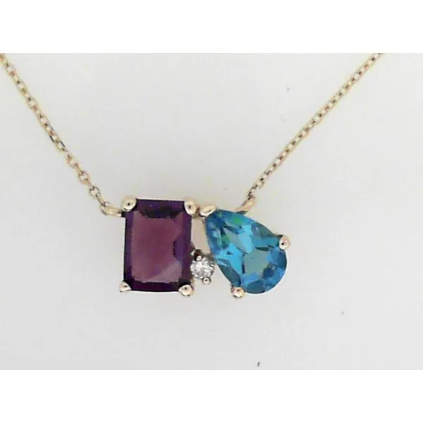 Colored Stone Necklace Sterling Jewelers Wethersfield, CT