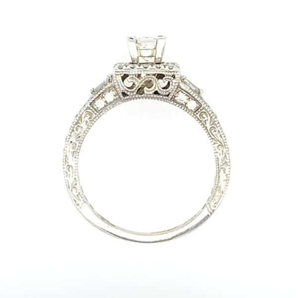 Princess Cut Diamond Engagement Ring Image 2 Simones Jewelry, LLC Shrewsbury, NJ