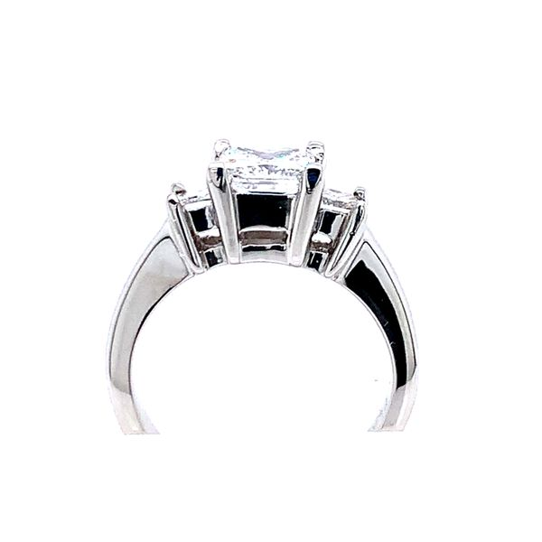 Platinum Diamond Engagement Ring Image 4 Simones Jewelry, LLC Shrewsbury, NJ