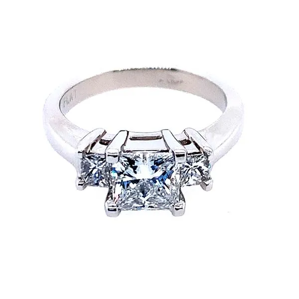 Platinum Diamond Engagement Ring Simones Jewelry, LLC Shrewsbury, NJ