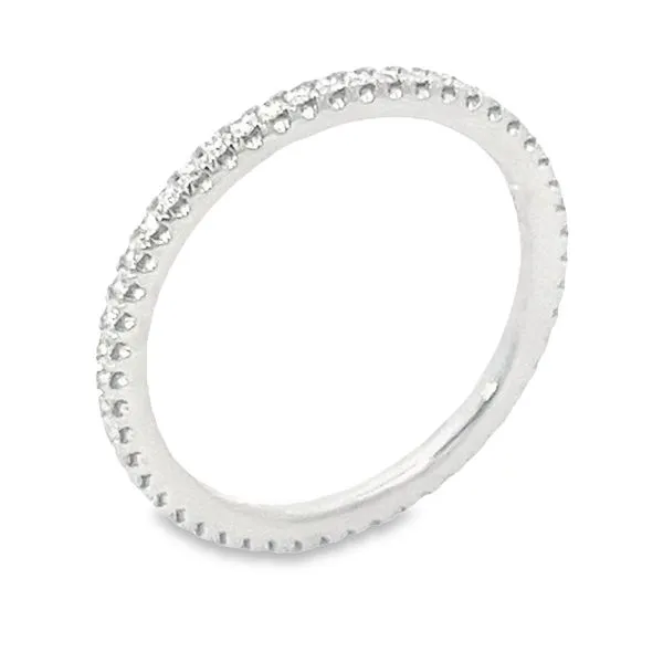 Diamond Eternity Band Image 3 Simones Jewelry, LLC Shrewsbury, NJ