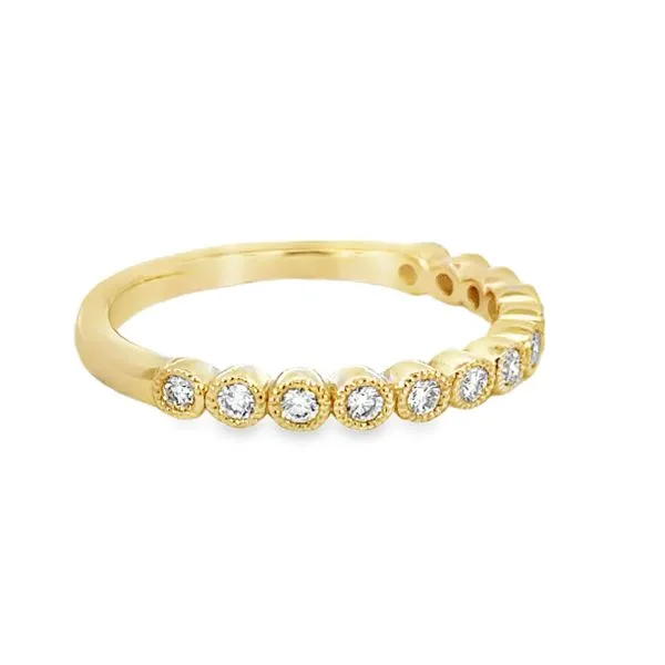 Diamond Milgrain Band Image 2 Simones Jewelry, LLC Shrewsbury, NJ