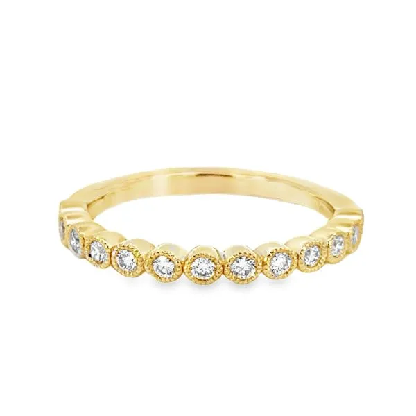 Diamond Milgrain Band Image 3 Simones Jewelry, LLC Shrewsbury, NJ