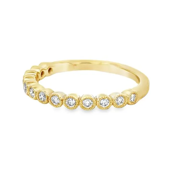 Diamond Milgrain Band Simones Jewelry, LLC Shrewsbury, NJ