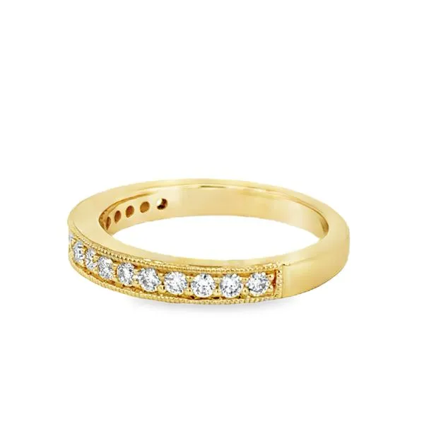 Diamond Milgrain Band Image 3 Simones Jewelry, LLC Shrewsbury, NJ