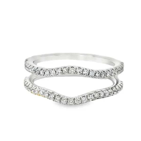 Diamond Curved Insert Band Simones Jewelry, LLC Shrewsbury, NJ