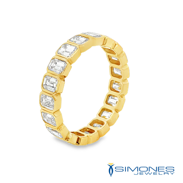 Diamond Eternity Band Image 3 Simones Jewelry, LLC Shrewsbury, NJ