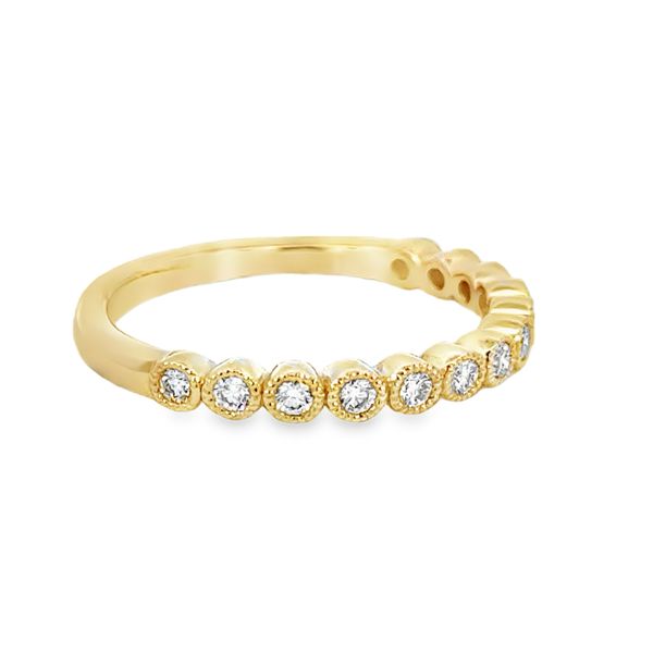 Diamond Milgrain Band Image 2 Simones Jewelry, LLC Shrewsbury, NJ