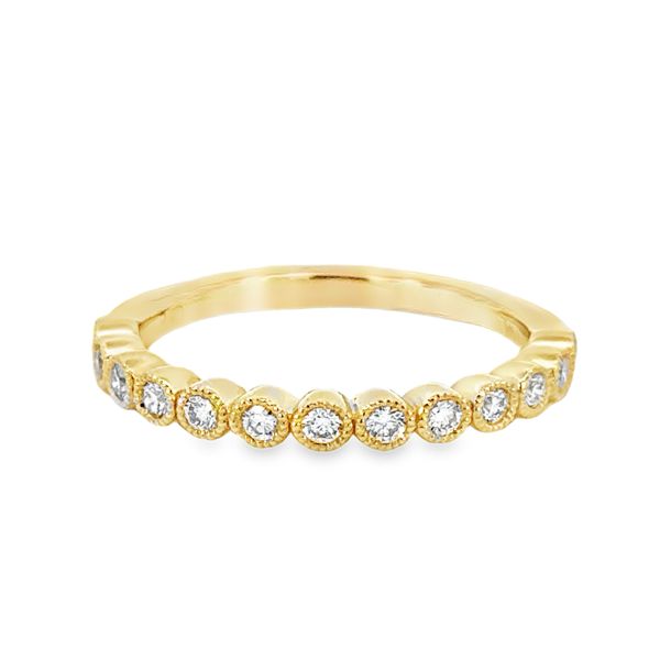 Diamond Milgrain Band Image 3 Simones Jewelry, LLC Shrewsbury, NJ