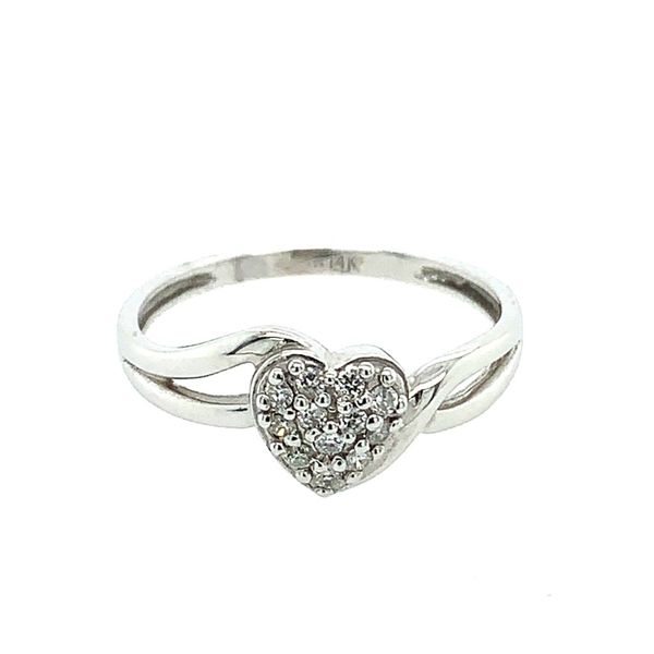 Diamond Heart Ring Simones Jewelry, LLC Shrewsbury, NJ