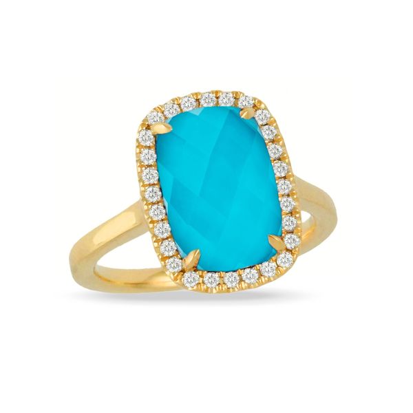 Diamond & Turquoise Ring Simones Jewelry, LLC Shrewsbury, NJ