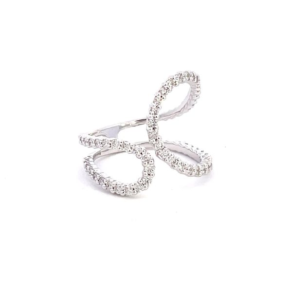 Diamond Swirl Ring Simones Jewelry, LLC Shrewsbury, NJ