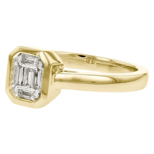Diamond Bezel Ring Image 3 Simones Jewelry, LLC Shrewsbury, NJ