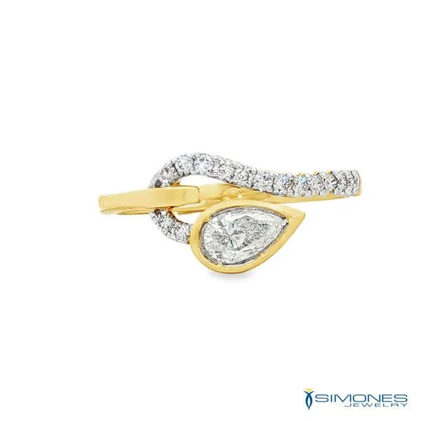 14K Yellow Diamond Fashion Ring Simones Jewelry, LLC Shrewsbury, NJ