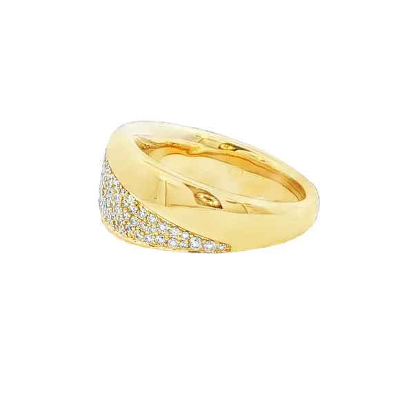 14K Yellow Diamond Ring Image 3 Simones Jewelry, LLC Shrewsbury, NJ