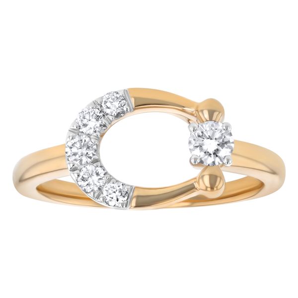 14K Yellow Diamond Ring Simones Jewelry, LLC Shrewsbury, NJ