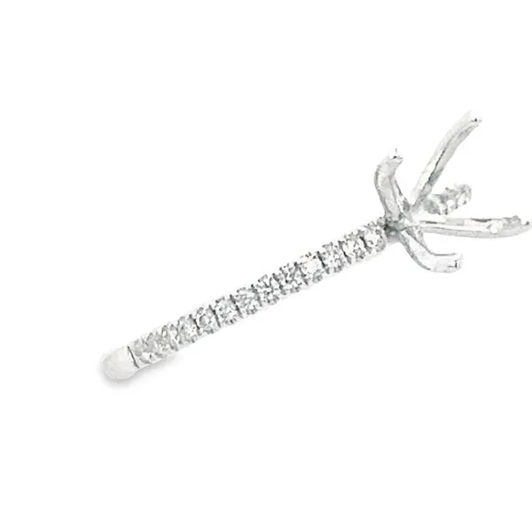 Diamond Semi Mounting Engagement Ring Image 3 Simones Jewelry, LLC Shrewsbury, NJ