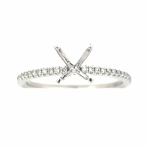 Diamond Semi Mounting Engagement Ring Simones Jewelry, LLC Shrewsbury, NJ