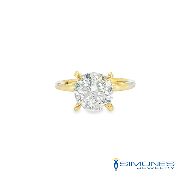 14K Yellow Diamond Mounting Simones Jewelry, LLC Shrewsbury, NJ