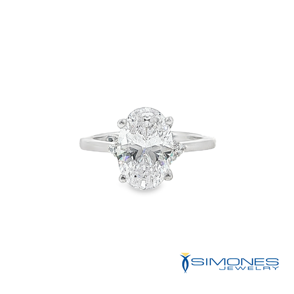 14K White Diamond Mounting Simones Jewelry, LLC Shrewsbury, NJ