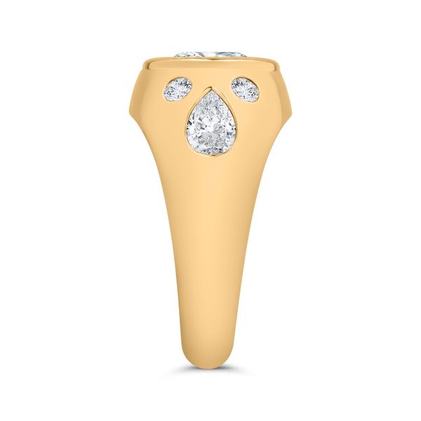 14K Yellow .60ct.tw. Diamond Mounting Image 3 Simones Jewelry, LLC Shrewsbury, NJ