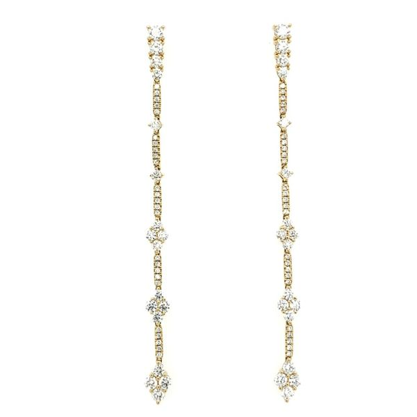 Diamond Drop Earrings Simones Jewelry, LLC Shrewsbury, NJ