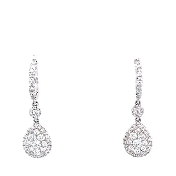 Diamond Drop Earrings Simones Jewelry, LLC Shrewsbury, NJ