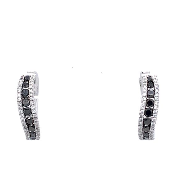 Black &  White Diamond Earrings Simones Jewelry, LLC Shrewsbury, NJ