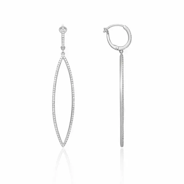 Diamond Drop earrings Simones Jewelry, LLC Shrewsbury, NJ