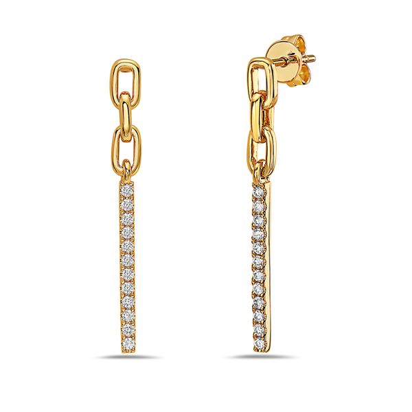 Diamond Bar Earrings Simones Jewelry, LLC Shrewsbury, NJ