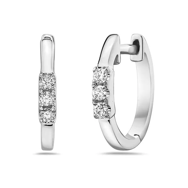 Diamond Huggie Earrings Simones Jewelry, LLC Shrewsbury, NJ