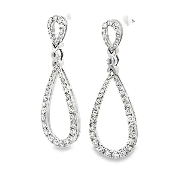 Diamond Earrings Image 3 Simones Jewelry, LLC Shrewsbury, NJ