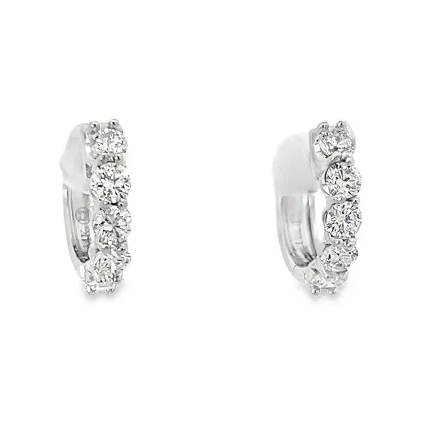 Diamond Earrings Image 2 Simones Jewelry, LLC Shrewsbury, NJ