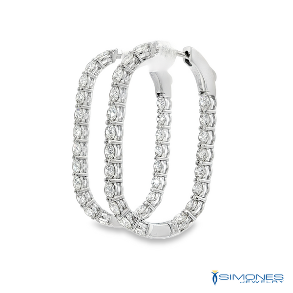 Diamond Earrings Image 3 Simones Jewelry, LLC Shrewsbury, NJ