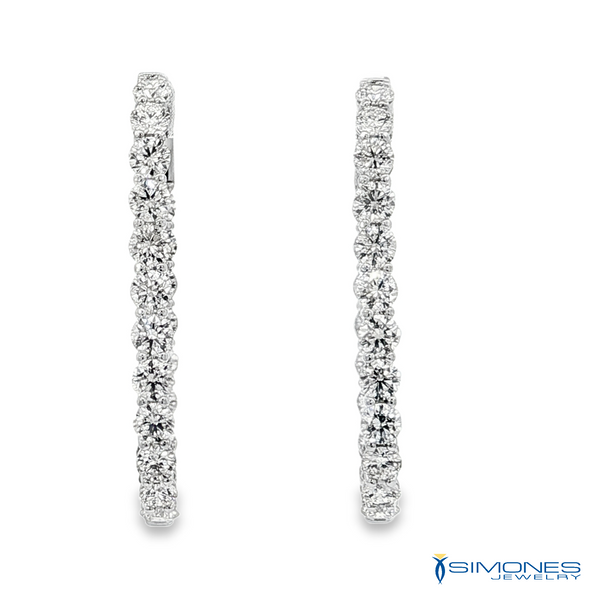 Diamond Earrings Image 5 Simones Jewelry, LLC Shrewsbury, NJ