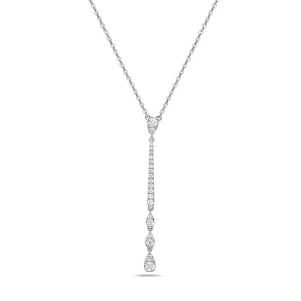 Diamond Drop Necklace Simones Jewelry, LLC Shrewsbury, NJ