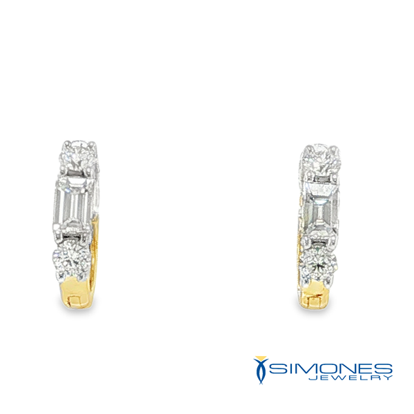 14K Yellow Diamond Earrings Simones Jewelry, LLC Shrewsbury, NJ