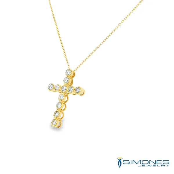 Diamond Cross Image 2 Simones Jewelry, LLC Shrewsbury, NJ