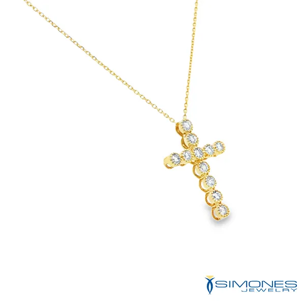 Diamond Cross Image 3 Simones Jewelry, LLC Shrewsbury, NJ