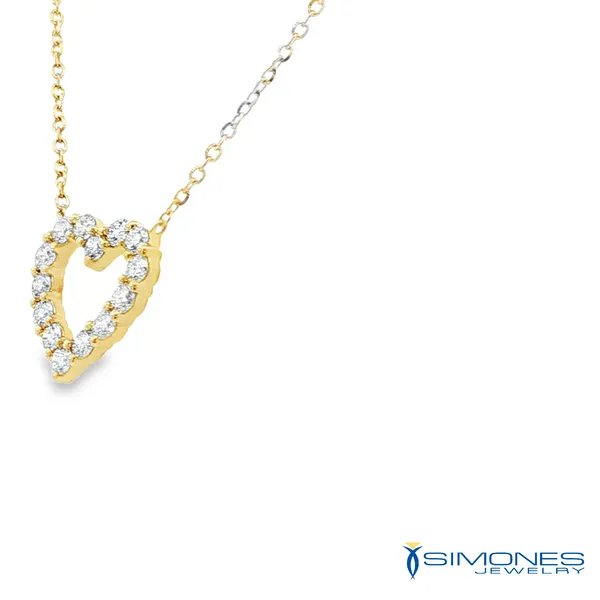 Diamond Heart Pendant Image 2 Simones Jewelry, LLC Shrewsbury, NJ