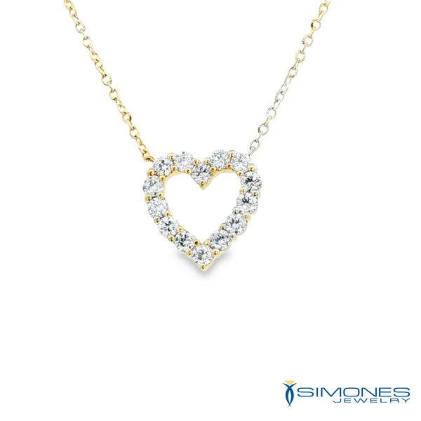 Diamond Heart Pendant Simones Jewelry, LLC Shrewsbury, NJ