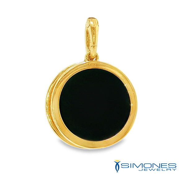 Moon Charm Image 4 Simones Jewelry, LLC Shrewsbury, NJ
