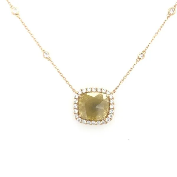 Yellow Diamond Necklace Simones Jewelry, LLC Shrewsbury, NJ