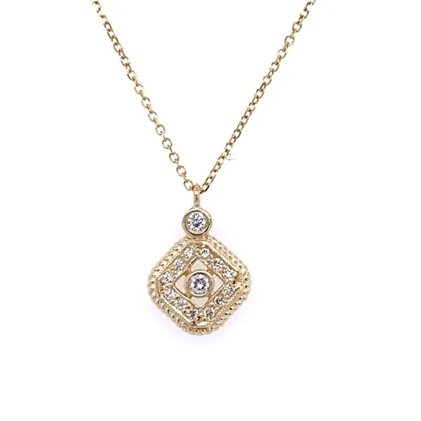 Diamond Etruscan Pendant Simones Jewelry, LLC Shrewsbury, NJ