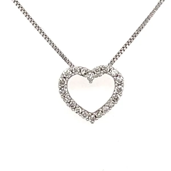 Diamond Heart Necklace Simones Jewelry, LLC Shrewsbury, NJ