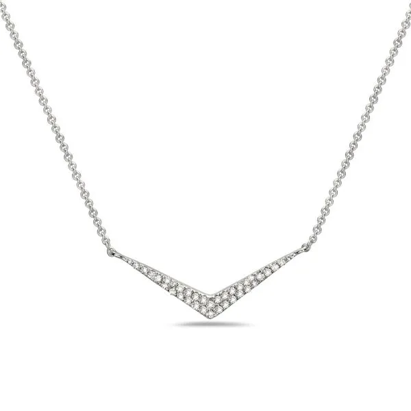 Diamond Cheveron Necklace Simones Jewelry, LLC Shrewsbury, NJ