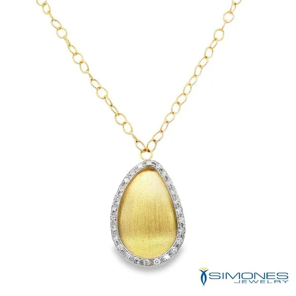 Gold & Diamond Necklace Simones Jewelry, LLC Shrewsbury, NJ