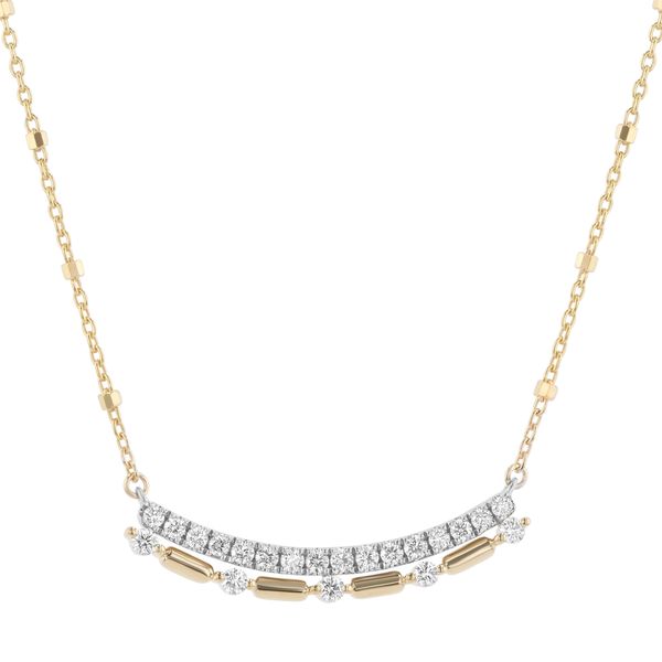 14K Yellow Diamond Pendant Simones Jewelry, LLC Shrewsbury, NJ