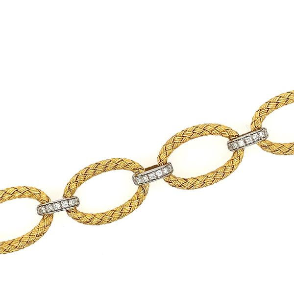 Fancy Diamond Link Bracelet Simones Jewelry, LLC Shrewsbury, NJ