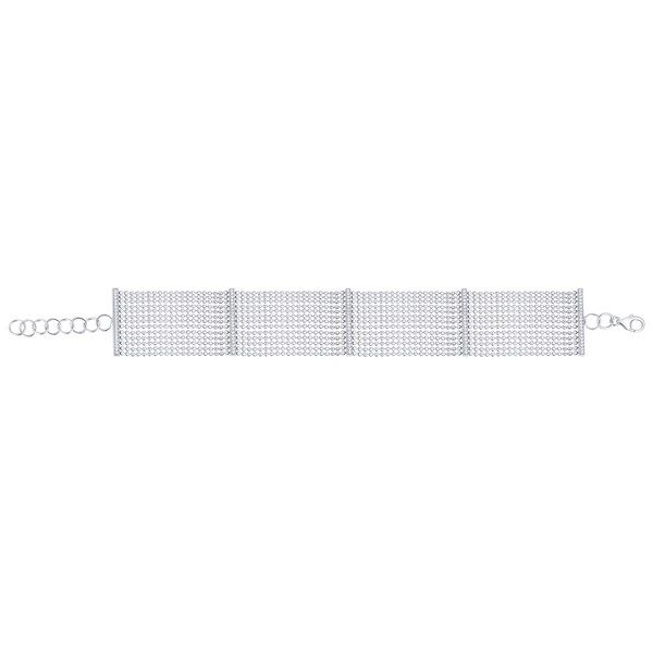 Diamond Bars Multi Strand Bracelet Simones Jewelry, LLC Shrewsbury, NJ